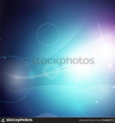Vector shiny abstract background