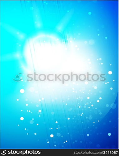 Vector shiny background