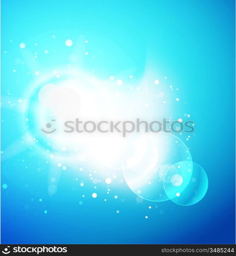 Vector shiny background
