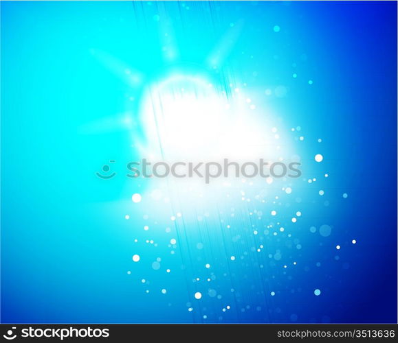 Vector shiny background
