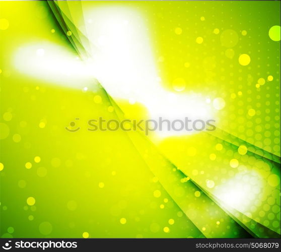 Vector shiny glittering light background. Vector shiny glittering light abstract background