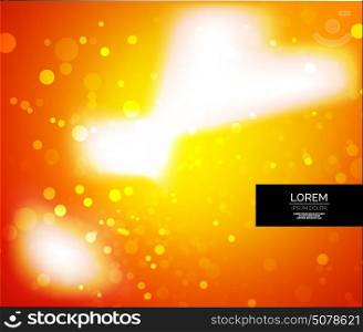 Vector shiny glittering light background. Vector shiny glittering light abstract background