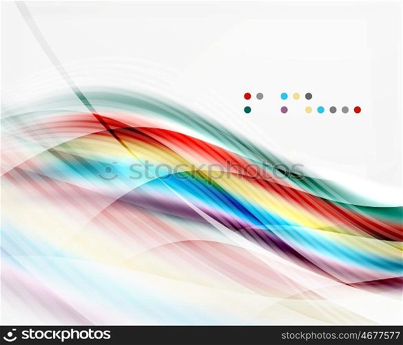 Vector shiny wave abstract background. Vector shiny wave line abstract background