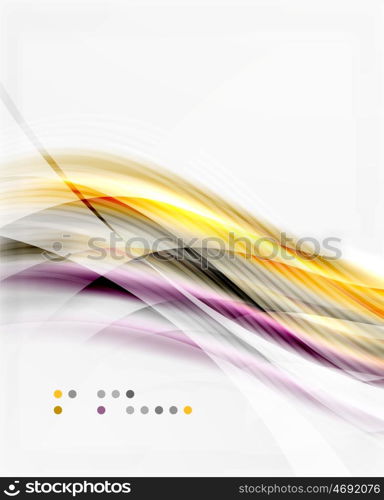 Vector shiny wave abstract background. Vector shiny wave line abstract background