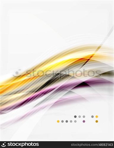 Vector shiny wave abstract background. Vector shiny wave line abstract background