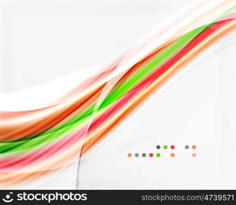 Vector shiny wave abstract background. Vector shiny wave line abstract background