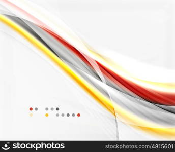 Vector shiny wave abstract background. Vector shiny wave line abstract background