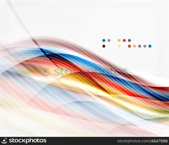 Vector shiny wave abstract background. Vector shiny wave line abstract background