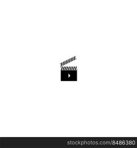vector shooting video icon logo illustration design