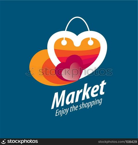 vector shopping logo. Vector logo template for shopping. Concepts and ideas