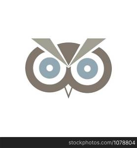Vector sign abstract Owl