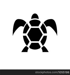 Vector sign abstract tortoise