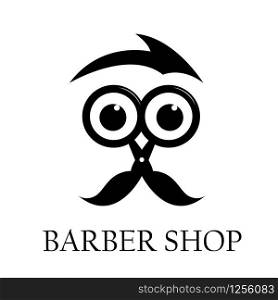 Vector sign barber shop