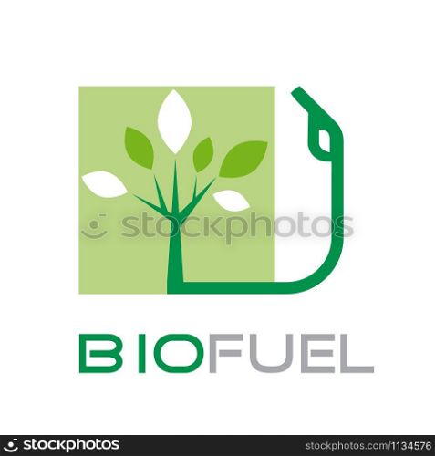 Vector sign biofuel