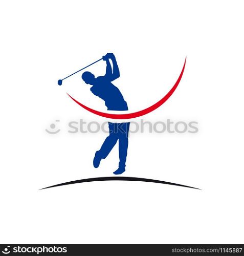 Vector sign Club Golf