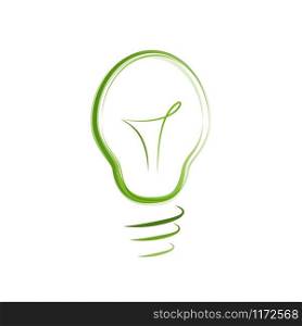 Vector sign energy efficient light bulb