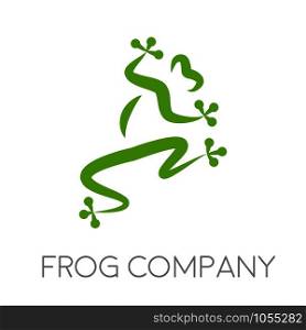 Vector sign frog company