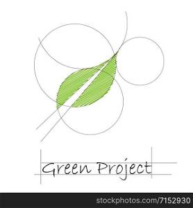 Vector sign green project
