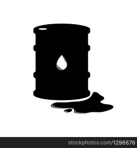 Vector sign of oil. Black symbol petroleum isolated on white background. Barrel silhouette and spot liguid. Industry of exploration, illustration. Petrochemical and market. Vector sign of oil. Black symbol petroleum isolated on white background. Barrel silhouette and spot liguid. Industry of exploration, illustration. Petrochemical and market.