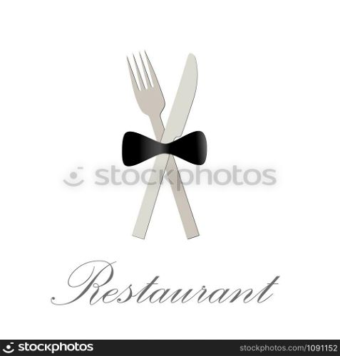 Vector sign restaurant deluxe