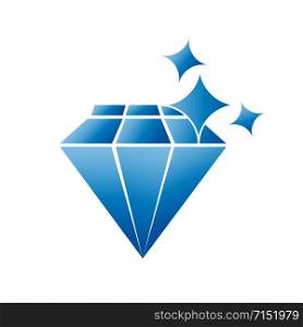 Vector sign sparkling Diamond