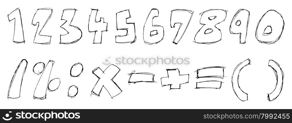 Vector sketchy numbers