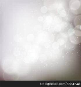 Vector Soft abstract background blurred lights. EPS 10