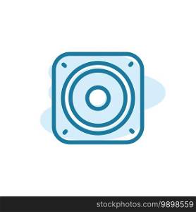 Vector, speaker icon design template