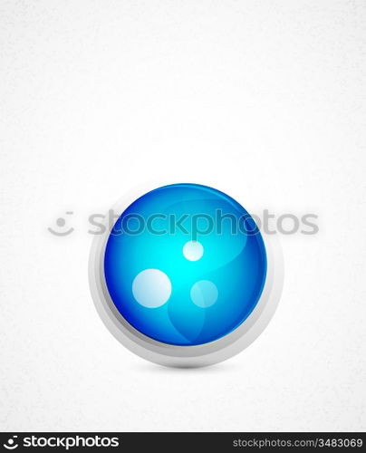 Vector sphere abstract background