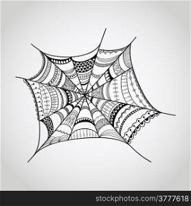 Vector spider-web