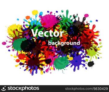 Vector splash abstract background . EPS 10.