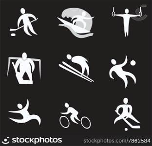 Vector sport symbols
