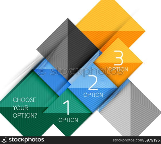 Vector square abstract background. Vector square abstract background. Infographic design concept