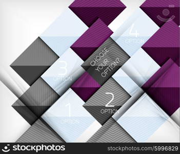 Vector square abstract background. Vector square abstract background. Infographic design concept