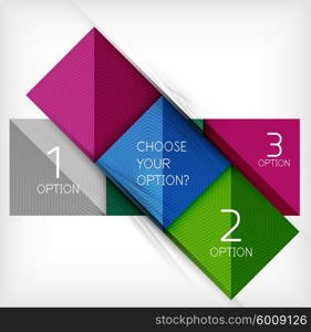 Vector square abstract background. Vector square abstract background. Infographic design concept