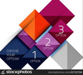 Vector square abstract background. Vector square abstract background. Infographic design concept