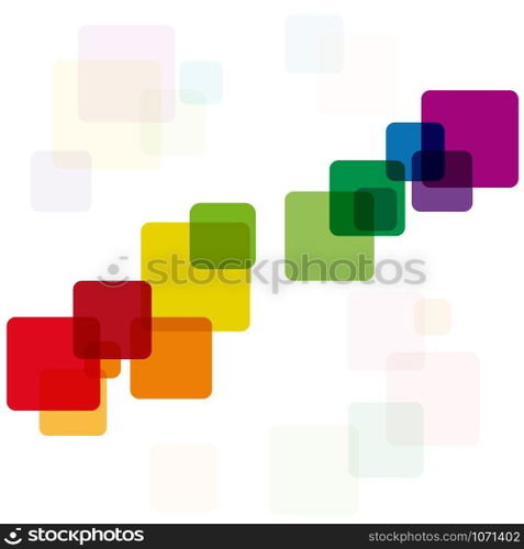 Vector square background