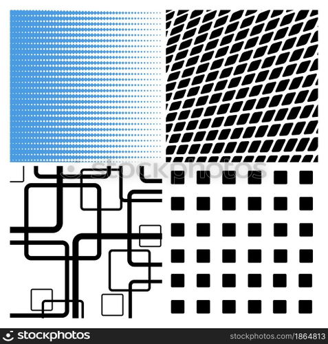 vector square pattern background illustration design