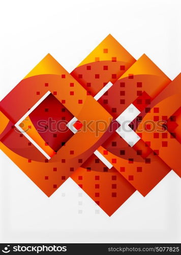 Vector square template background. Vector square template background design