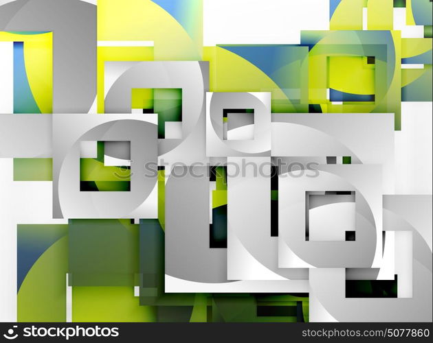 Vector square template background. Vector square template background design