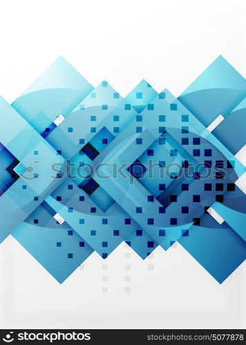 Vector square template background. Vector square template background design