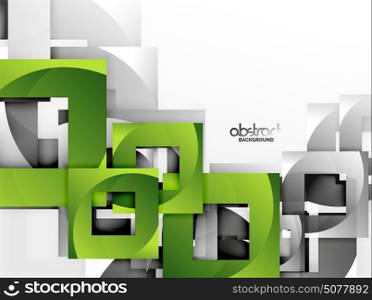 Vector square template background. Vector square template background design
