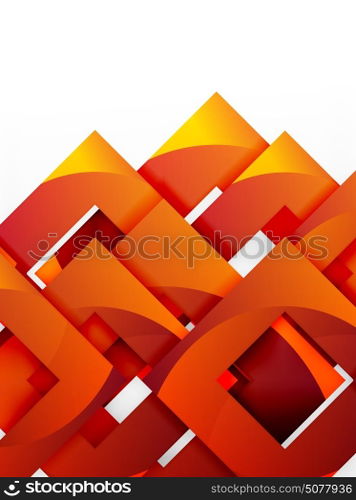 Vector square template background. Vector square template background design