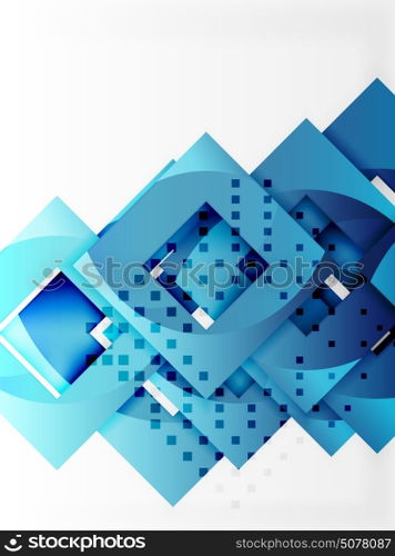 Vector square template background. Vector square template background design