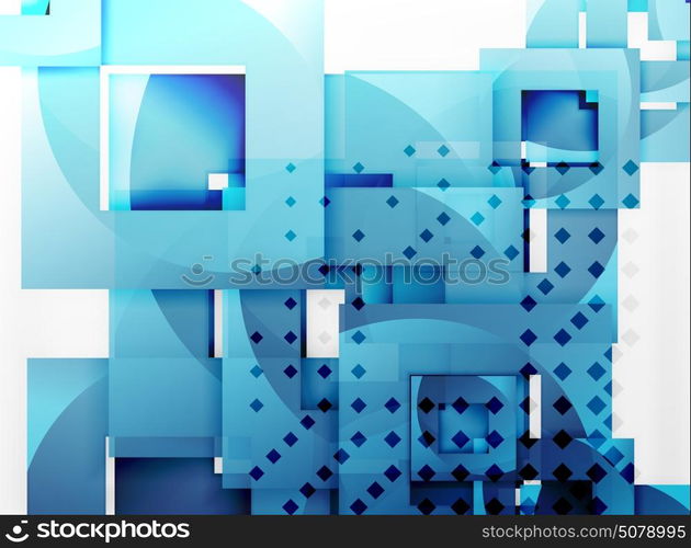 Vector square template background. Vector square template background design