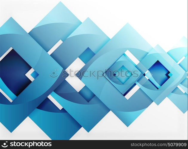Vector square template background. Vector square template background design