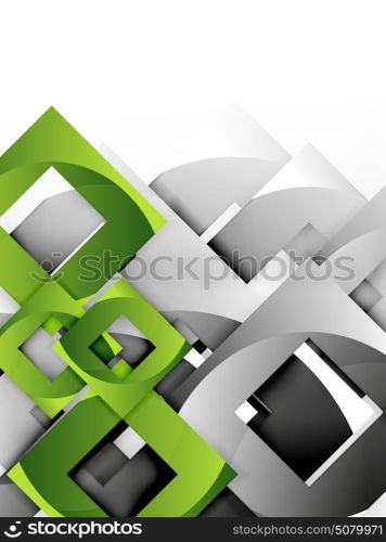 Vector square template background. Vector square template background design