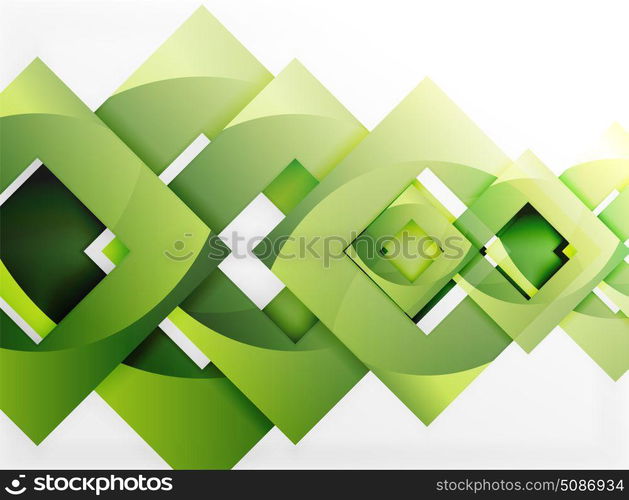 Vector square template background. Vector square template background design