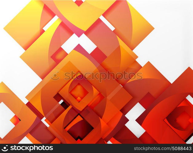 Vector square template background. Vector square template background design