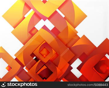 Vector square template background. Vector square template background design